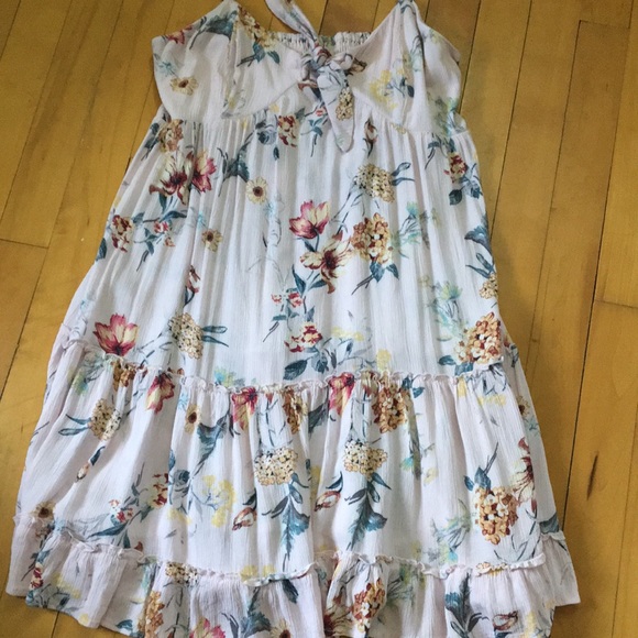 Floral tie front sundress - Picture 3 of 4